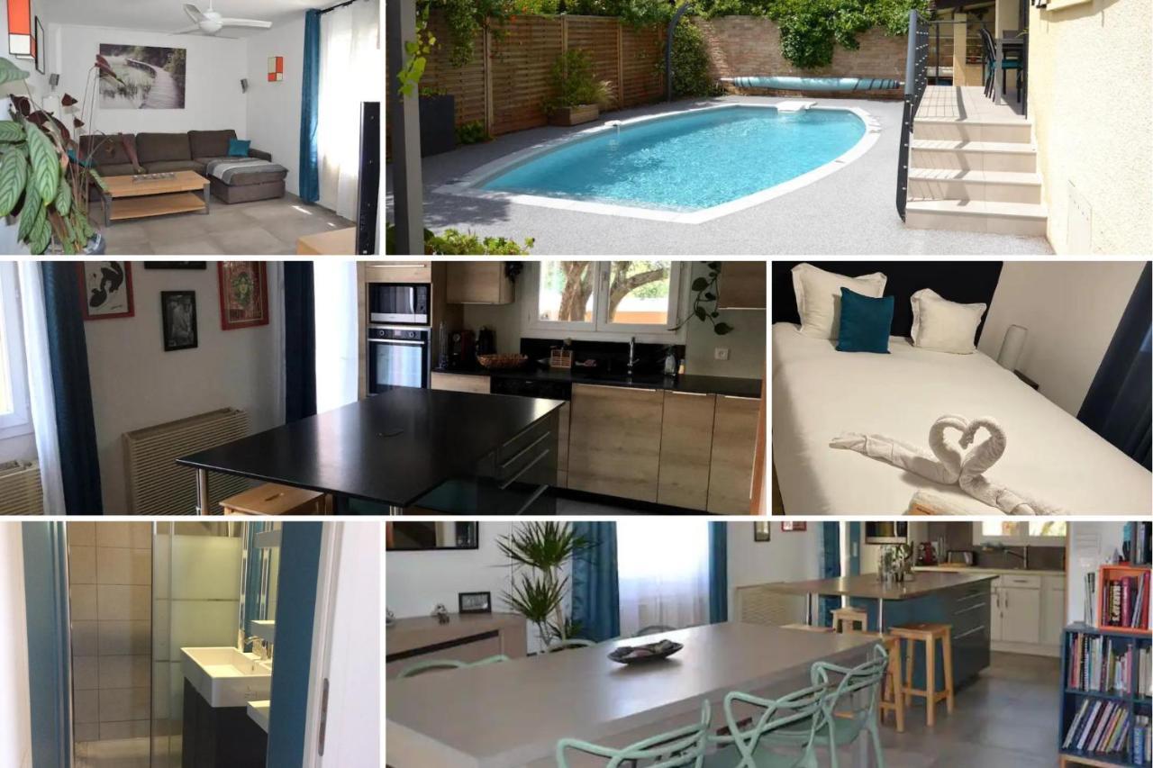 Jolie Villa, Piscine, 10Min Centre Ville, Wifi มงต์เปอลิเยร์ ภายนอก รูปภาพ